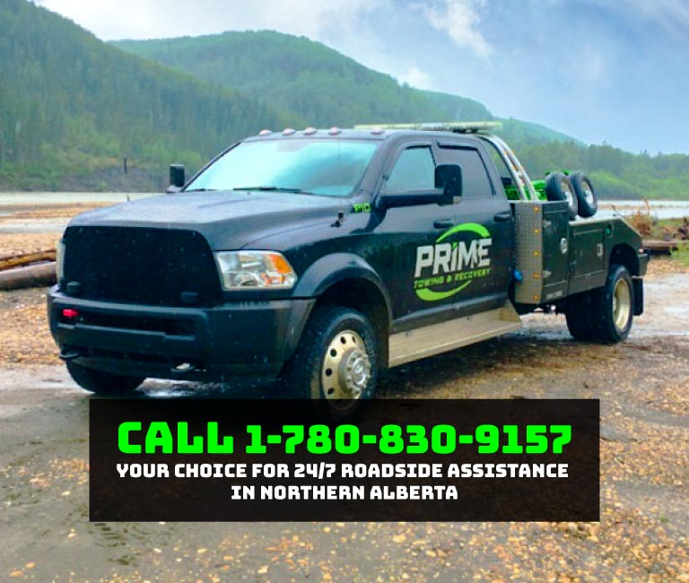 Prime Towing & Recovery - Call 1-780-830-9157 for Help on the Road!