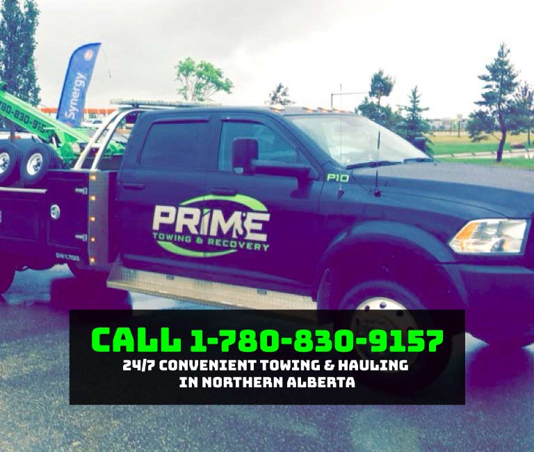 24/7 Convenient Towing & Hauling in Northern Alberta